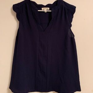 Monteau Blue Blouse Shirt